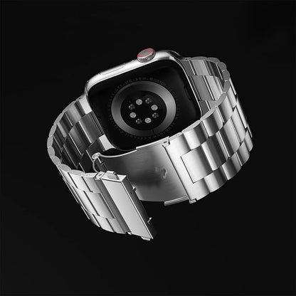 Wisme WS 60 Max Smart Watch with a stainless steel band